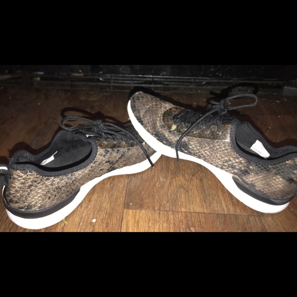 Snake Skin Tennis Shoes